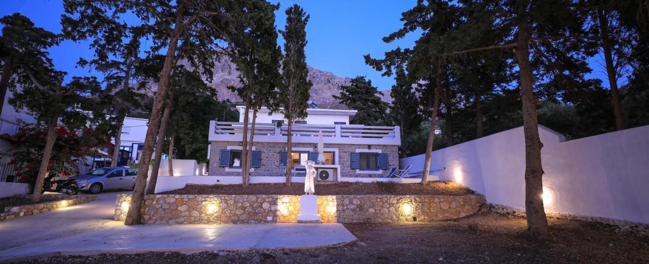 Marialenas House - Stone House At Myrties Beach Kalymnos Eksteriør billede